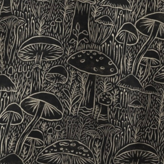 Voyager Bag – Black Mushrooms