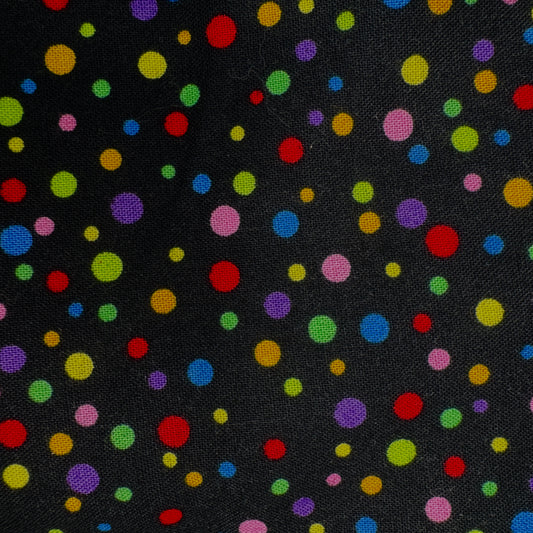 Large Wet Bag — Rainbow Polka Dot