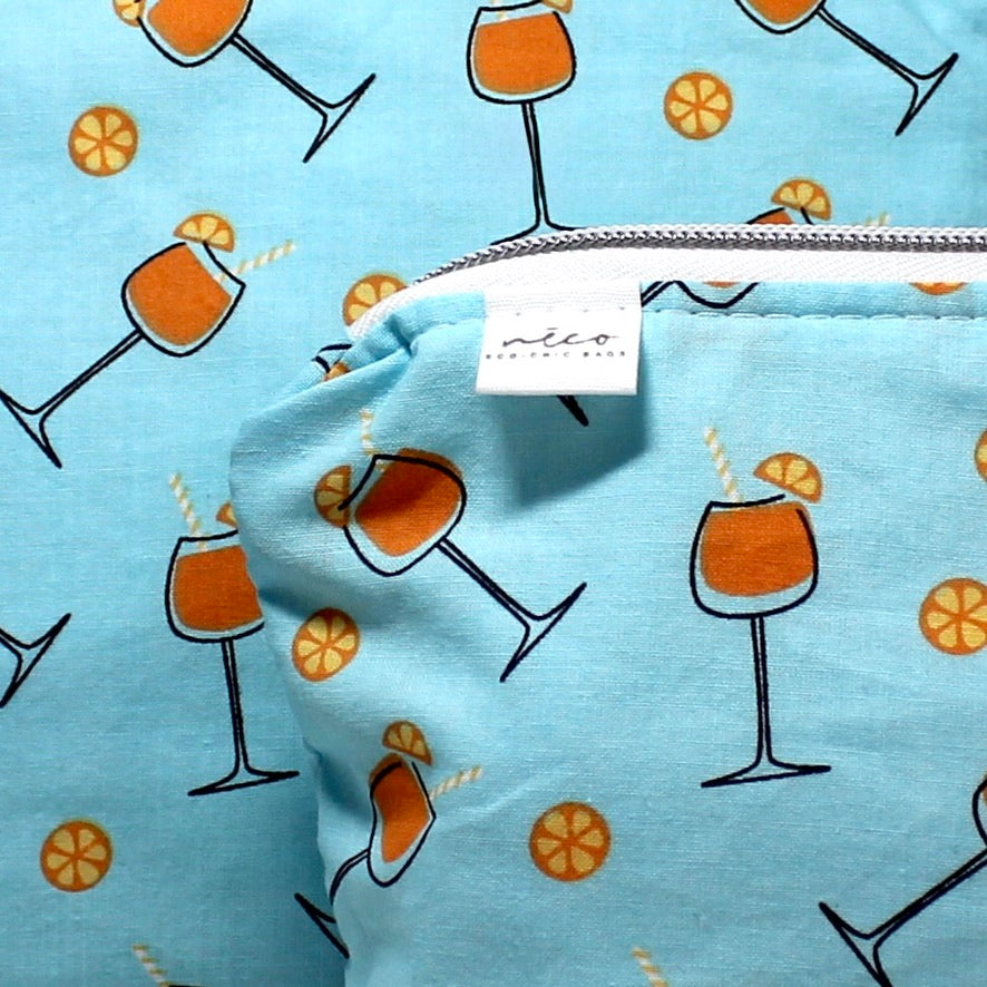 Smal Toiletry Zip 'n Go Bag - Sunday Brunch