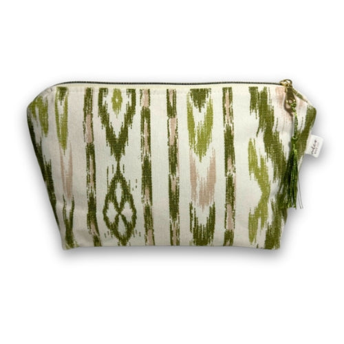 Voyager Bag – Green Ikat