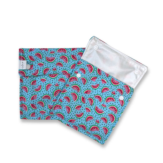 Reusable Washable Food Bag Sets Snack & Sandwich Bags - Watermellon Toss
