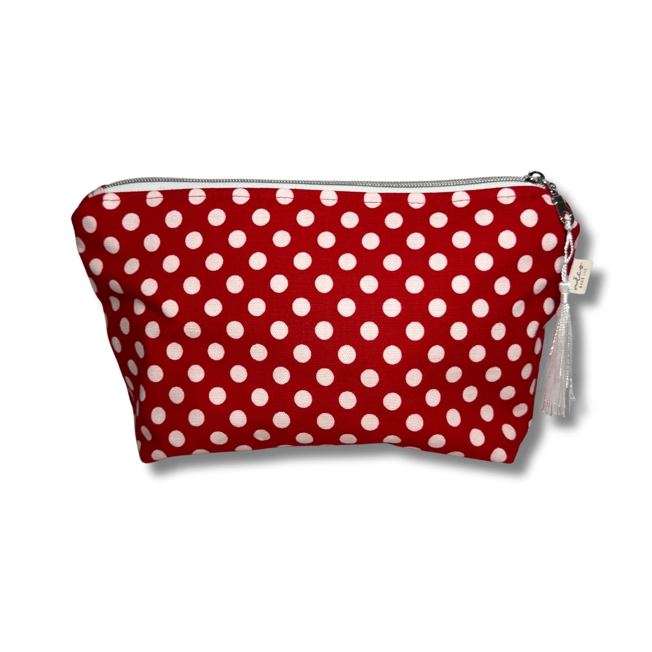 Voyager Bag – Red Rose Polka Cosmetic Bag