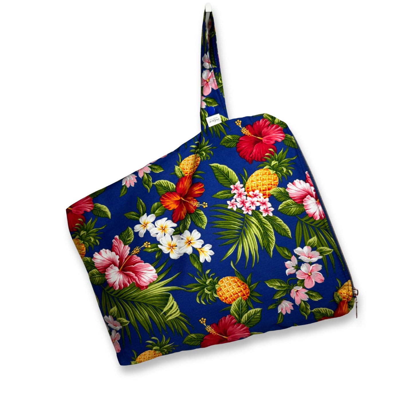 Large Wet Bag — Blue Hawaiian with Pineapples