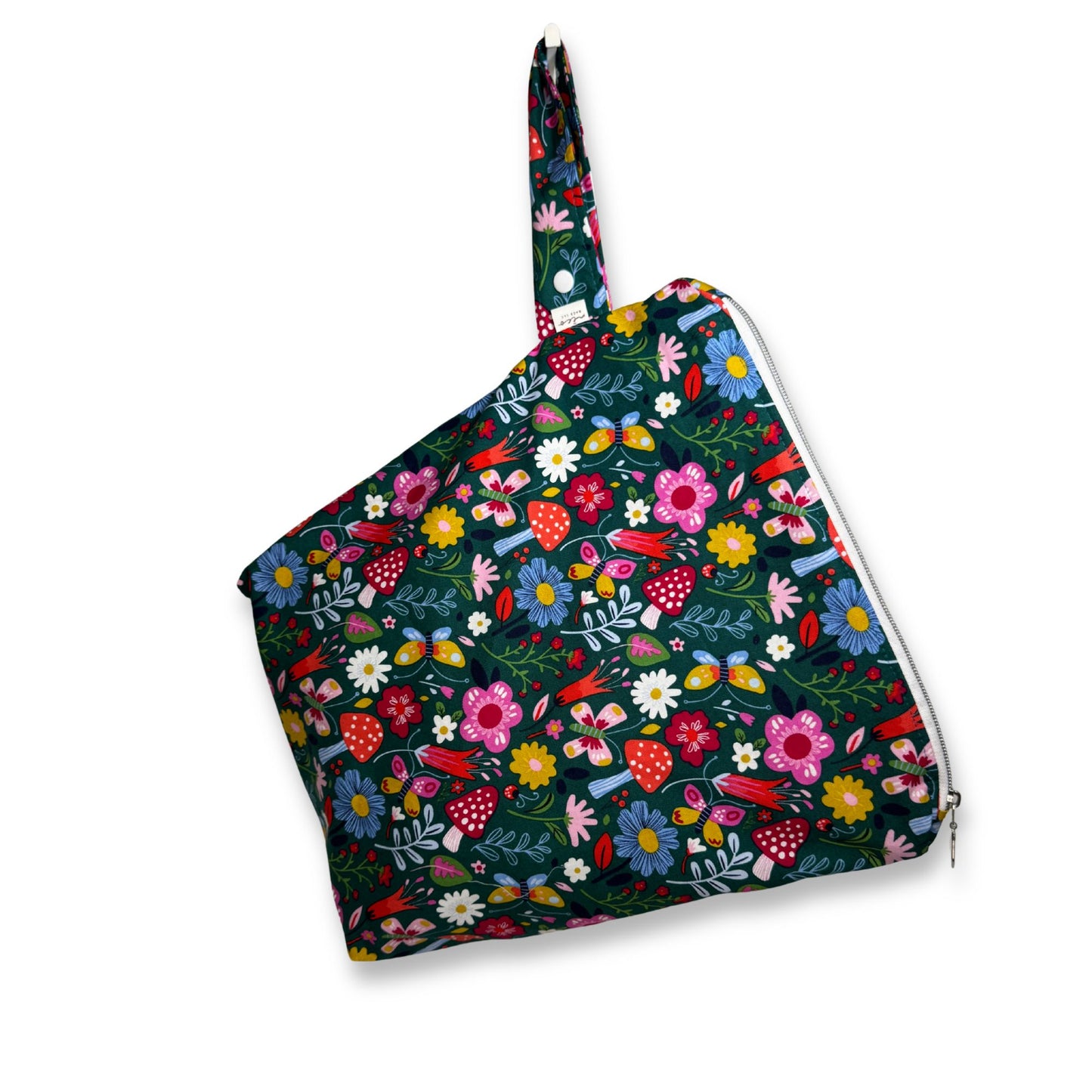 Large Wet Bag — Spring Garden Floral