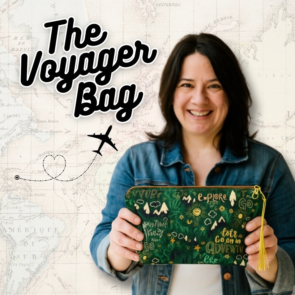 Voyager Bag – Orange Sunset