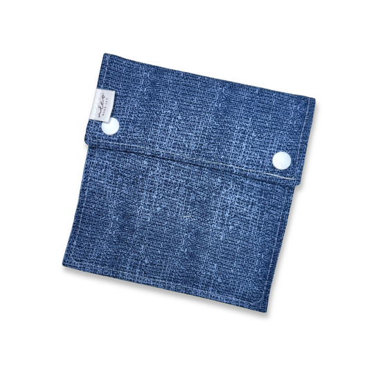 Snack Bag Food Safe - Blue Denim