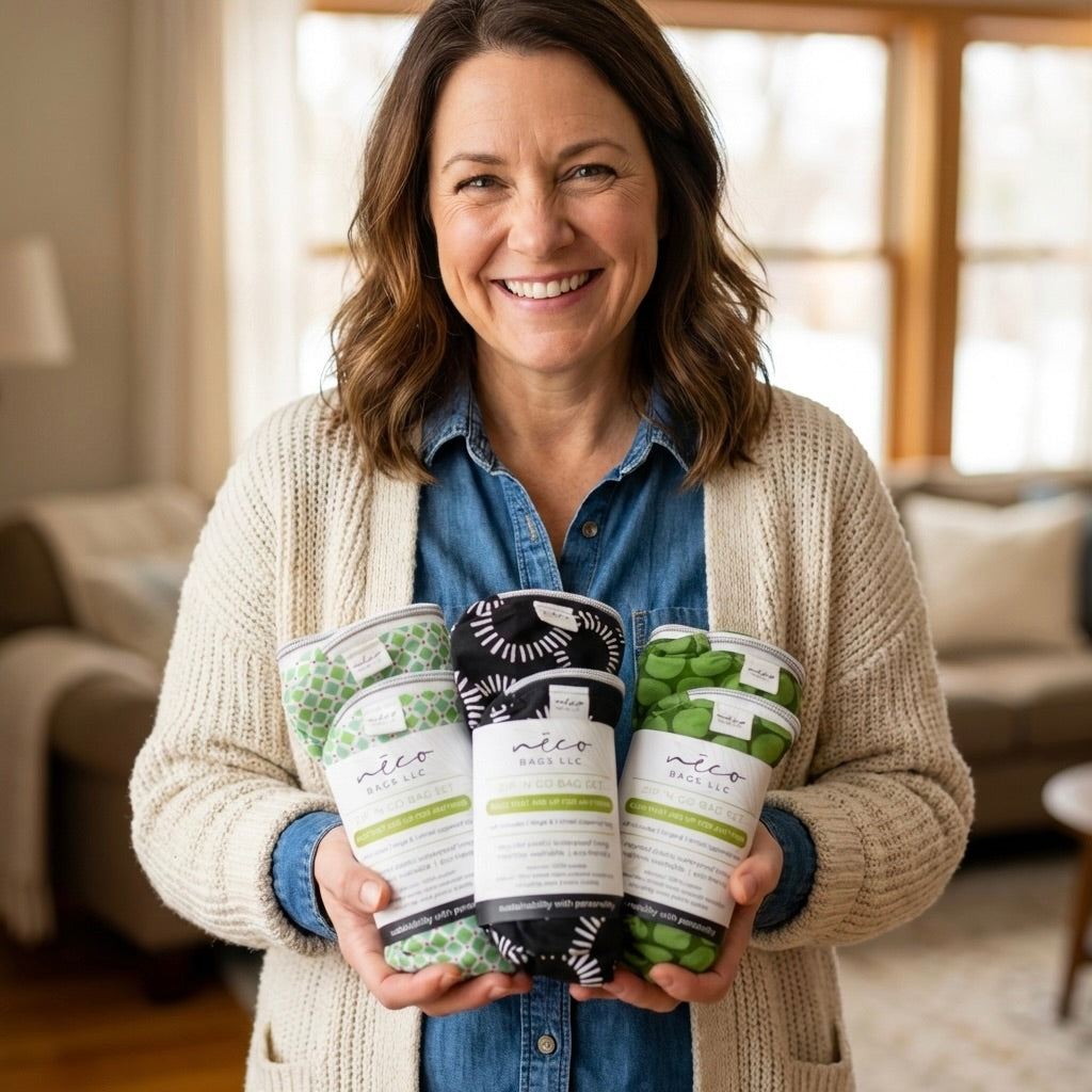 Travel Bundle Zip 'n Go Bags - Cherry Pop Maze