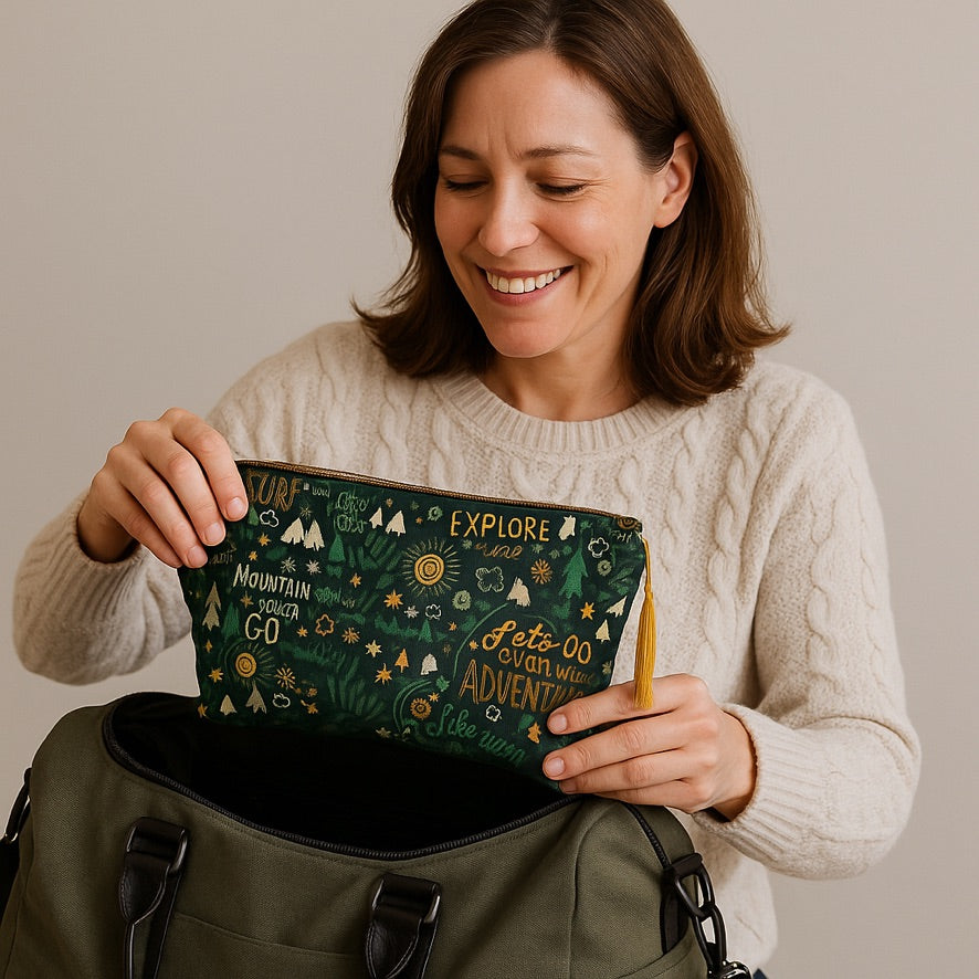 Voyager Bag – Orange Sunset