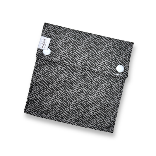 Snack Bag Food Safe - Graphite Mesh