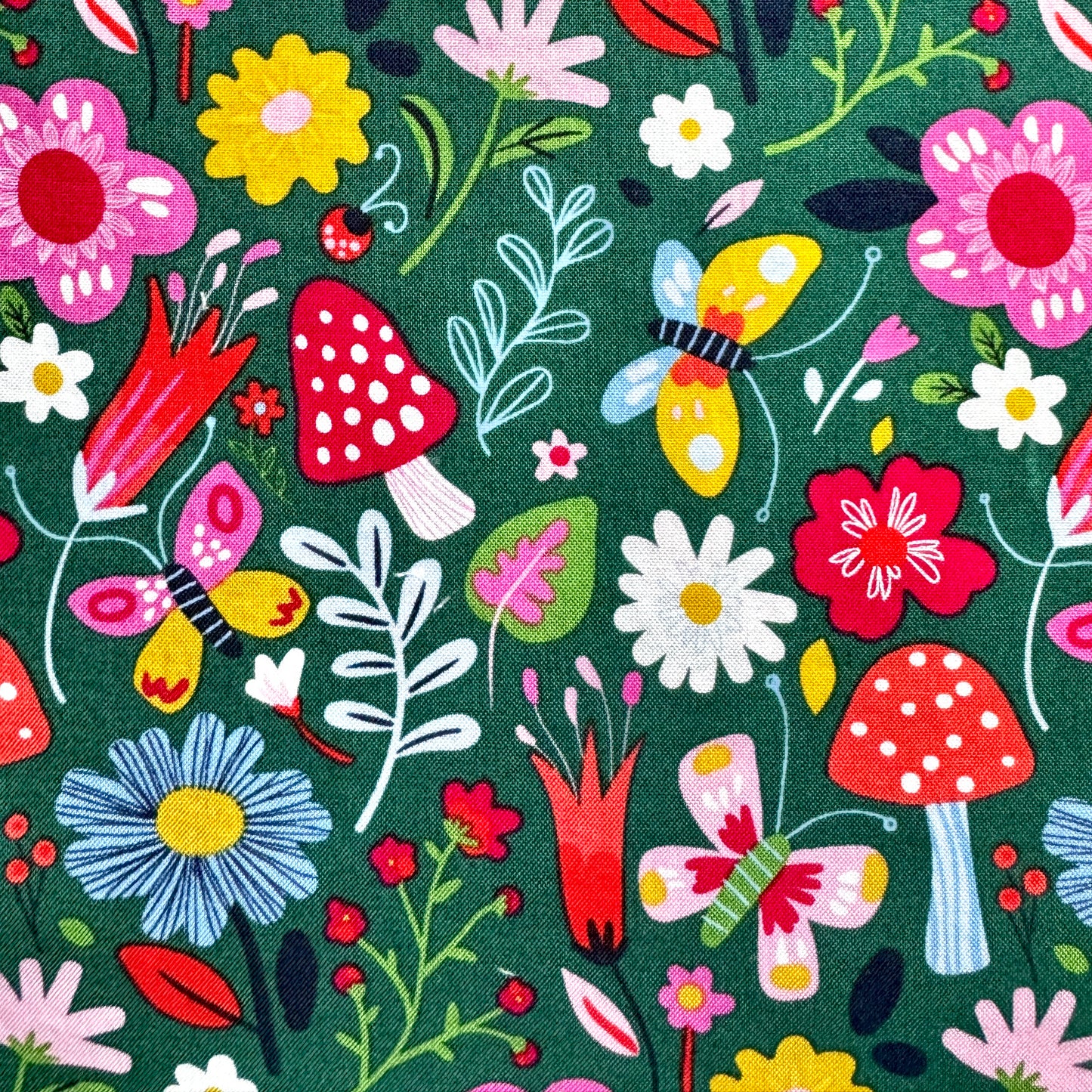 Large Wet Bag — Spring Garden Floral