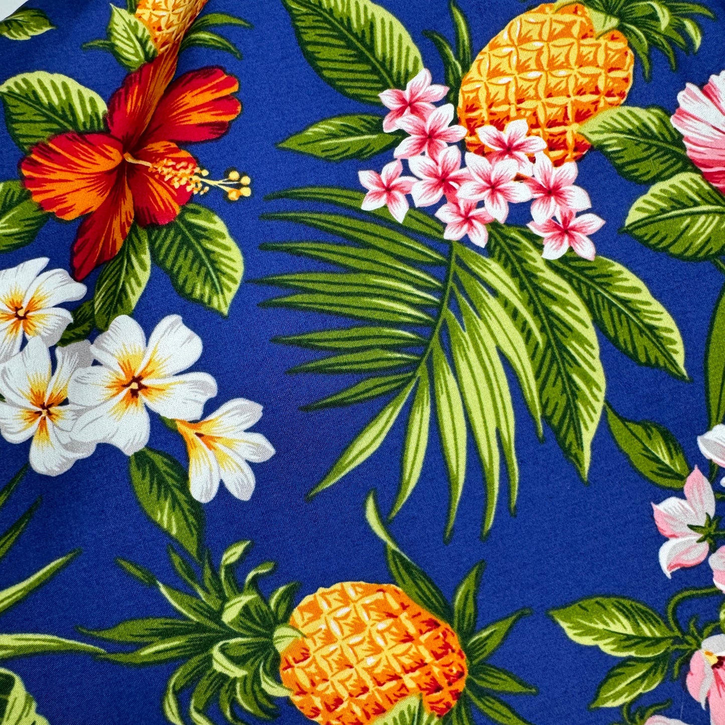 Large Wet Bag — Blue Hawaiian with Pineapples