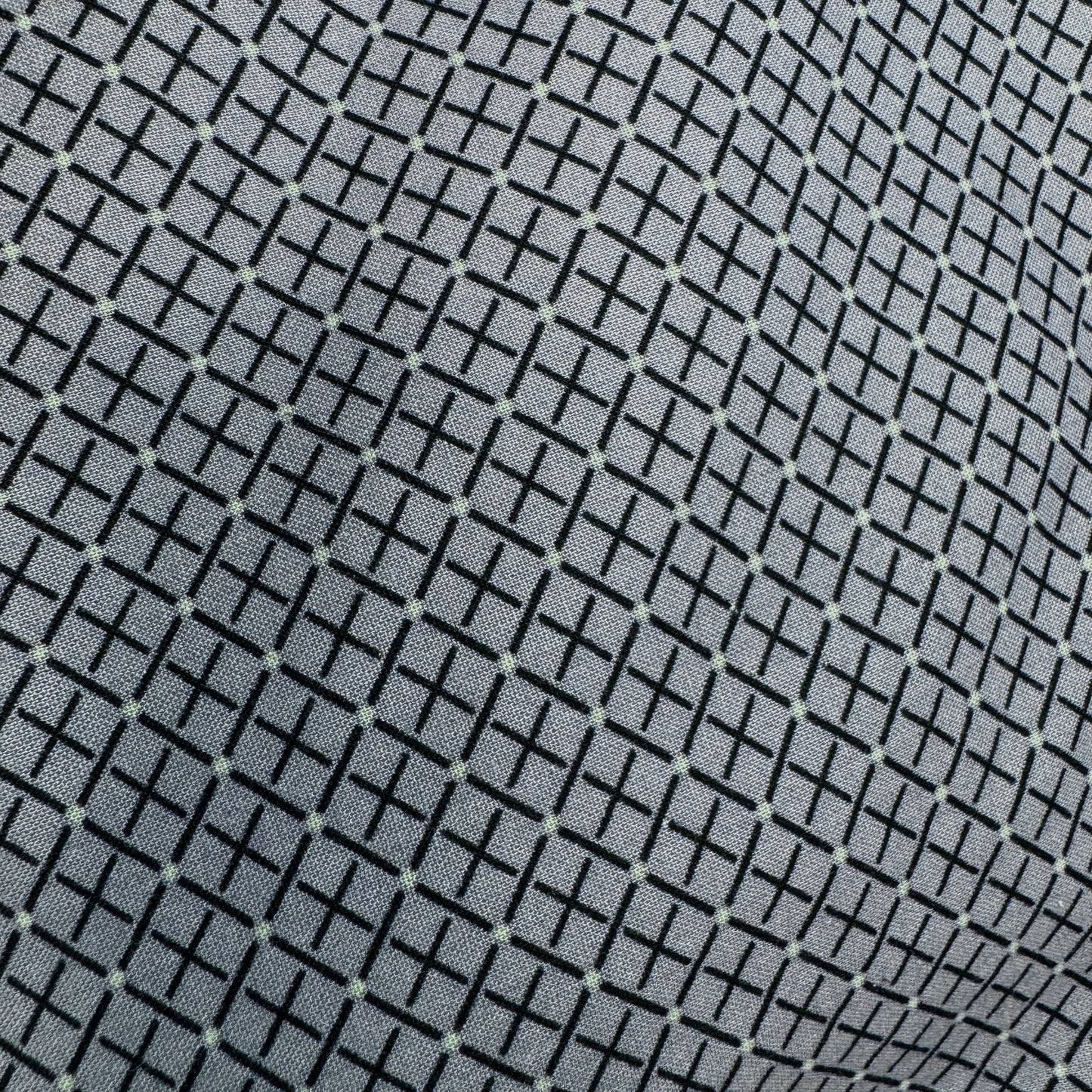 Large Wet Bag — Blue-grey Lattice