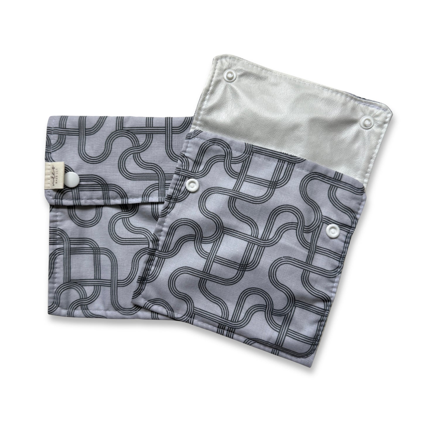 Food Bag Sets Snack and Sandwich Bags - Concrete Maze