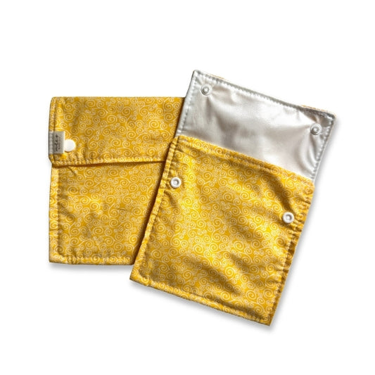 Food Bag Sets Snack and Sandwich Bags - Lemon Twist