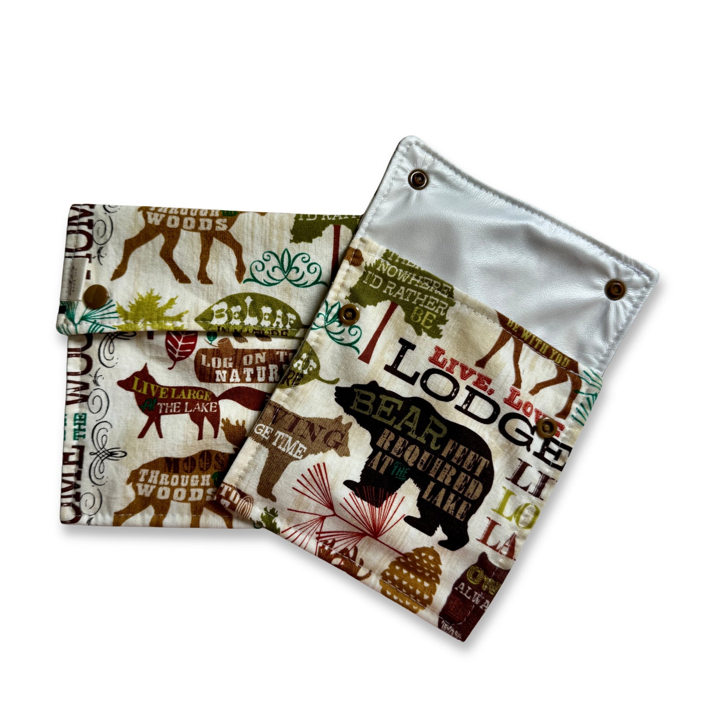 Food Bag Sets Snack and Sandwich Bags - Rustic Retreat