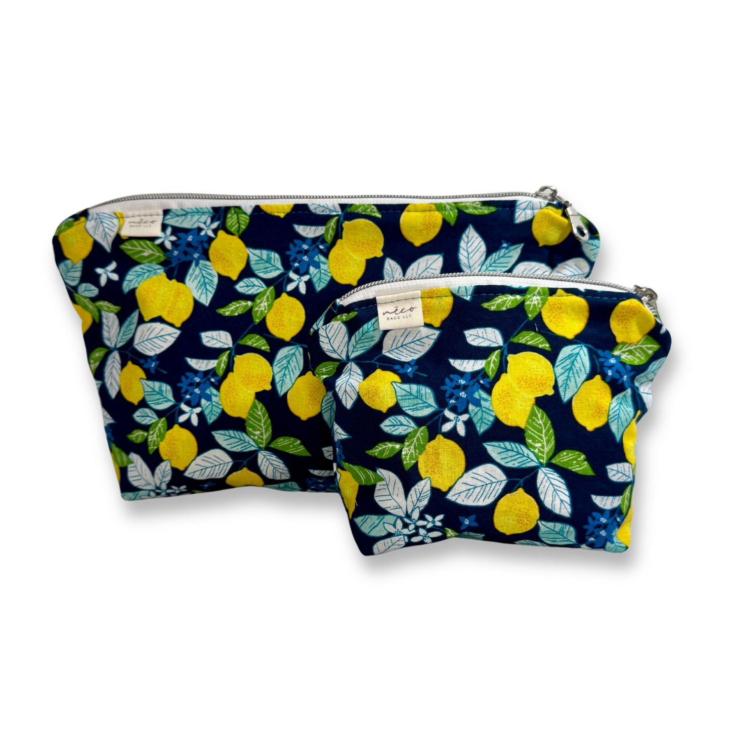 Travel Cosmetic Sustainable Zip 'n Go Bags — Limoncello