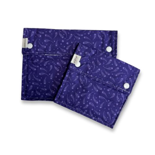 purple food bag set