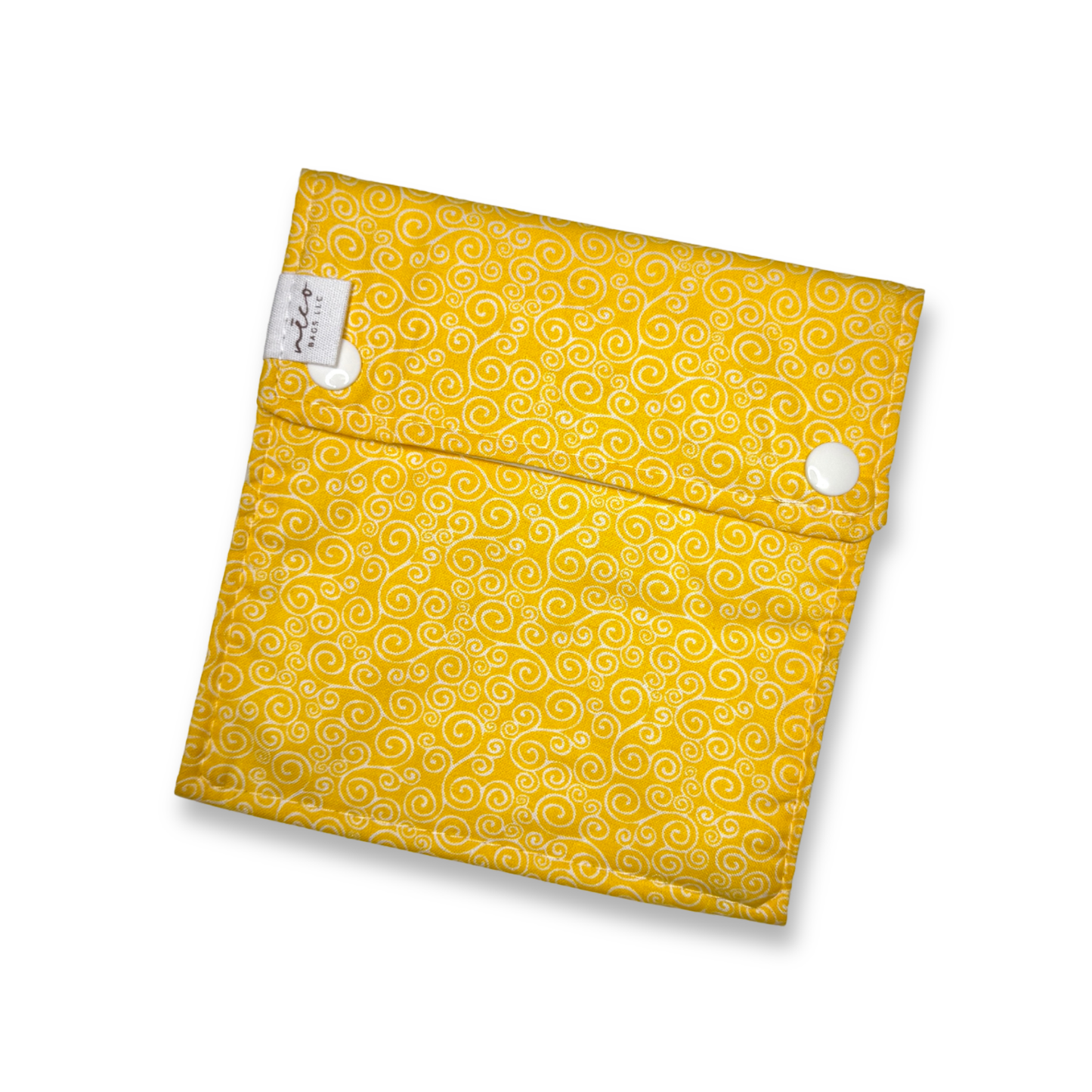 Snack Bag Food Safe - Lemon Swirl