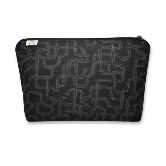 Large Toiletry Zip 'n Go Bags - Black Licorice