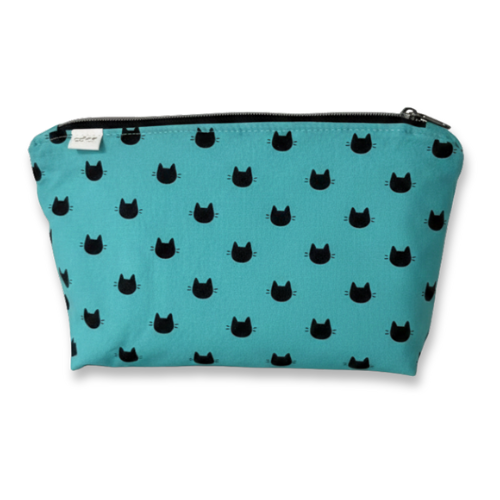Large Toiletry Zip 'n Go Bags - Here Kitty Kitty
